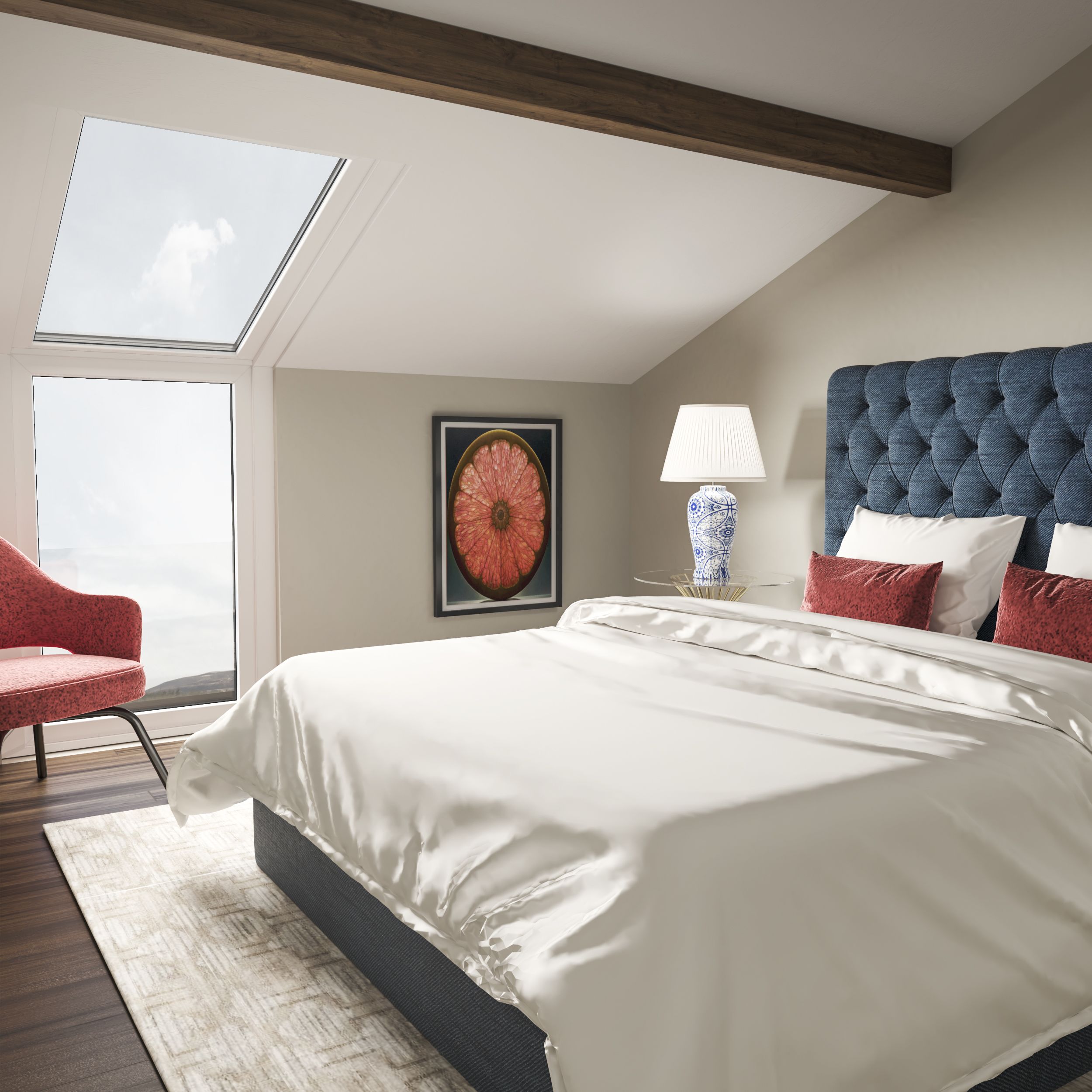 exclusive loft, multiple beds, city view | individually decorated, individually furnished, desk, blackout curtains