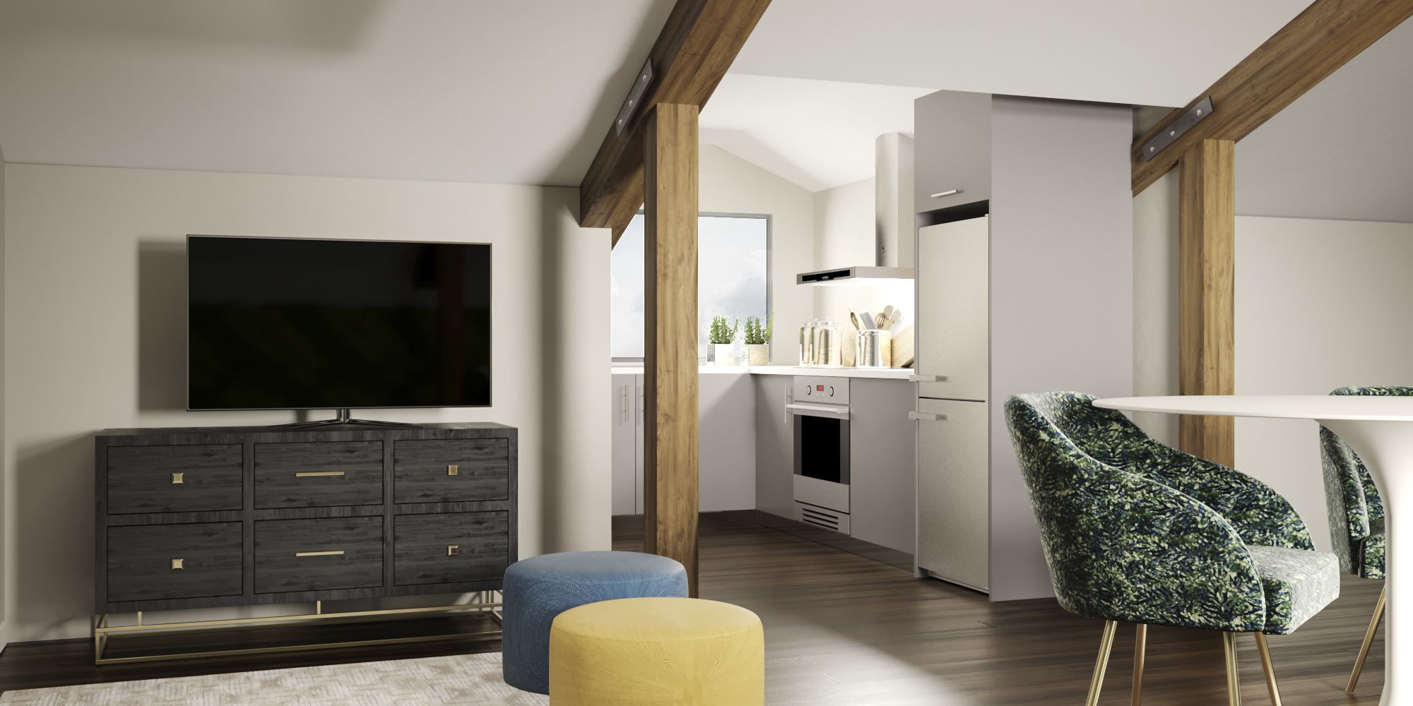 Exclusive Loft, Multiple Beds, City View | Private kitchen | Espresso maker, coffee/tea maker, electric kettle