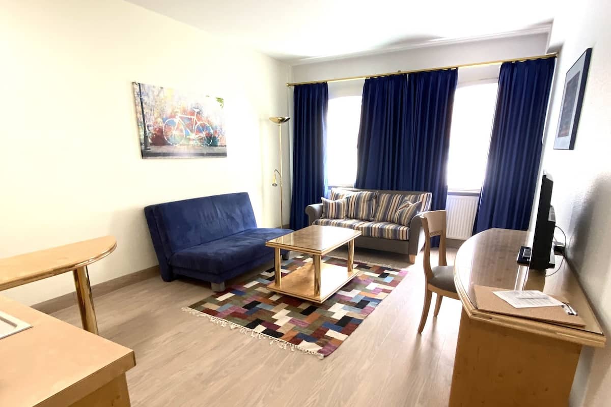 In-room safe, desk, blackout curtains, soundproofing