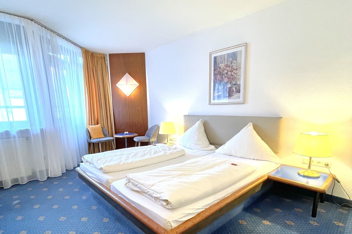 In-room safe, desk, blackout curtains, soundproofing