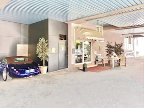 Udsigt fra overnatningsstedet