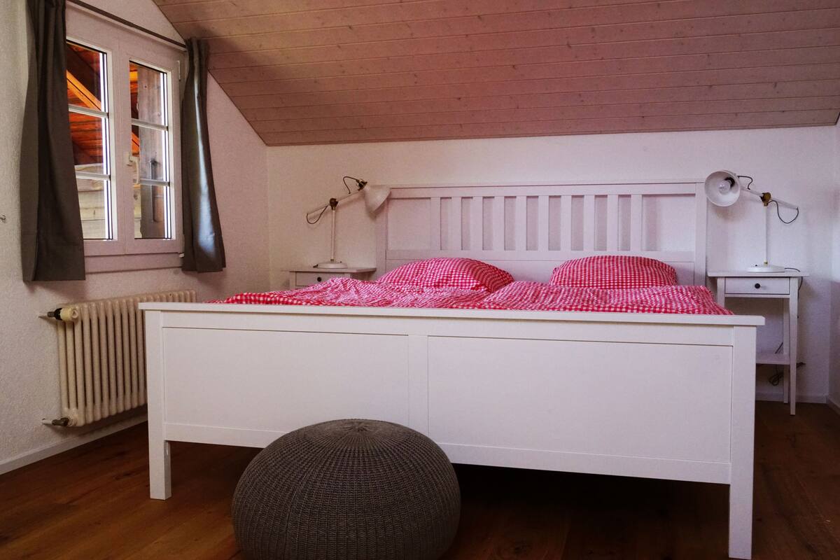 Quarto família, vista para a montanha | Roupas de cama antialérgicas, Wi-Fi de cortesia, roupa de cama