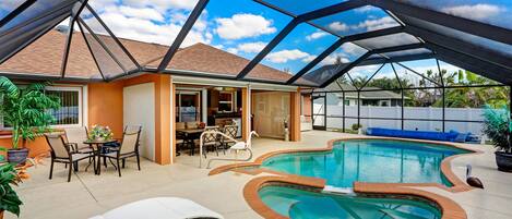 Una piscina climatizada