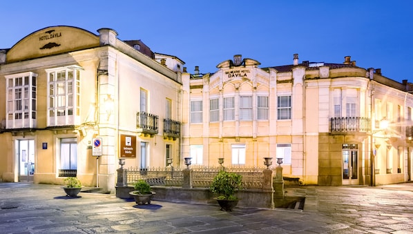 Fassade der Unterkunft