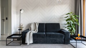 Apartemen Klasik, pemandangan sungai