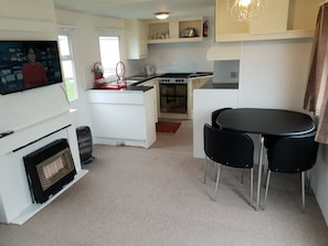 3 Bedroom Static Caravan (Double Glazed, Central Heating) | Living area
