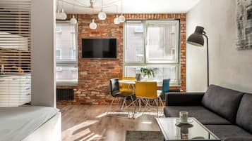 Apartemen | Didekorasi berbeda-beda dan dilengkapi dengan perabotan berbeda-beda