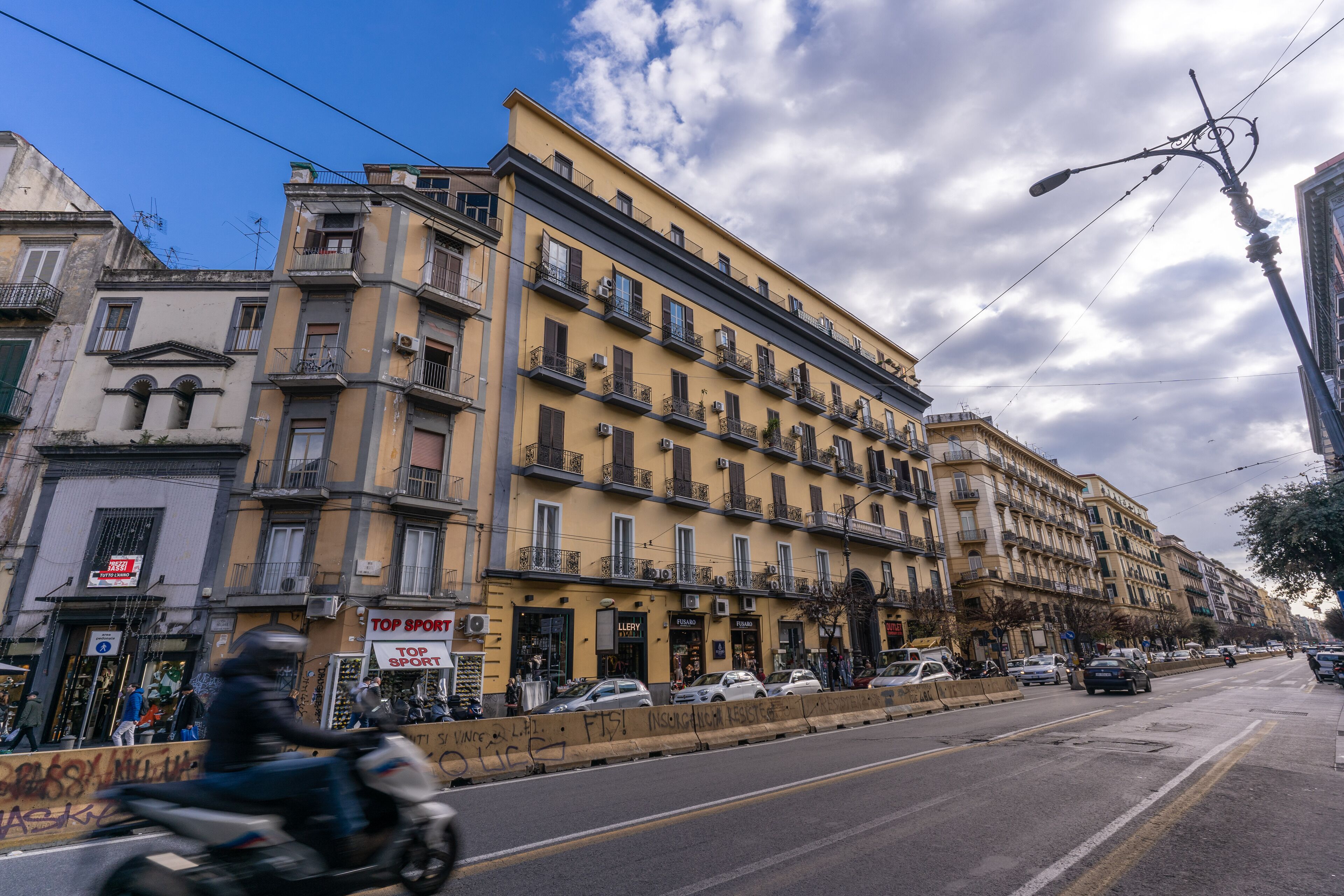 Fassade der Unterkunft