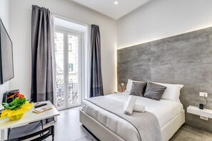 Habitació doble estàndard | 1 dormitori, roba de llit d'alta qualitat i minibar 