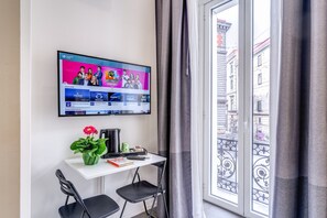 1 dormitori, roba de llit d'alta qualitat i minibar 