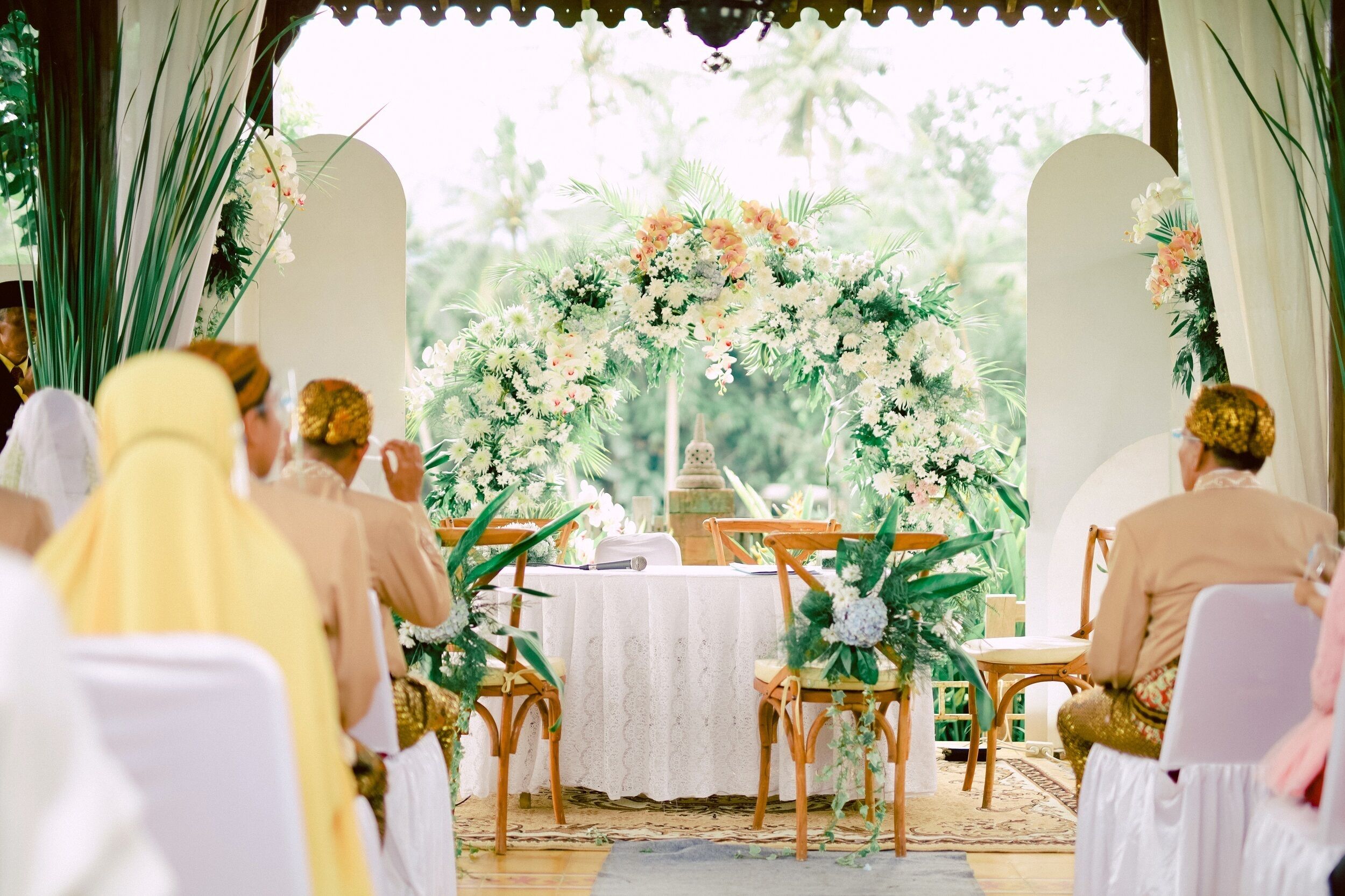 Indoor wedding