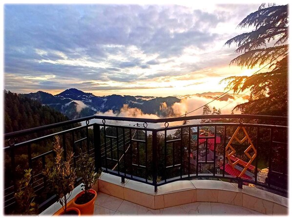 Terrace/patio - Star View Cottage (Shimla)