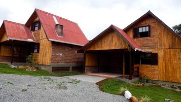 Economy Cabin, 1 Bedroom, Courtyard View | 1 bilik tidur, bar mini, Wi-fi percuma, cadar katil