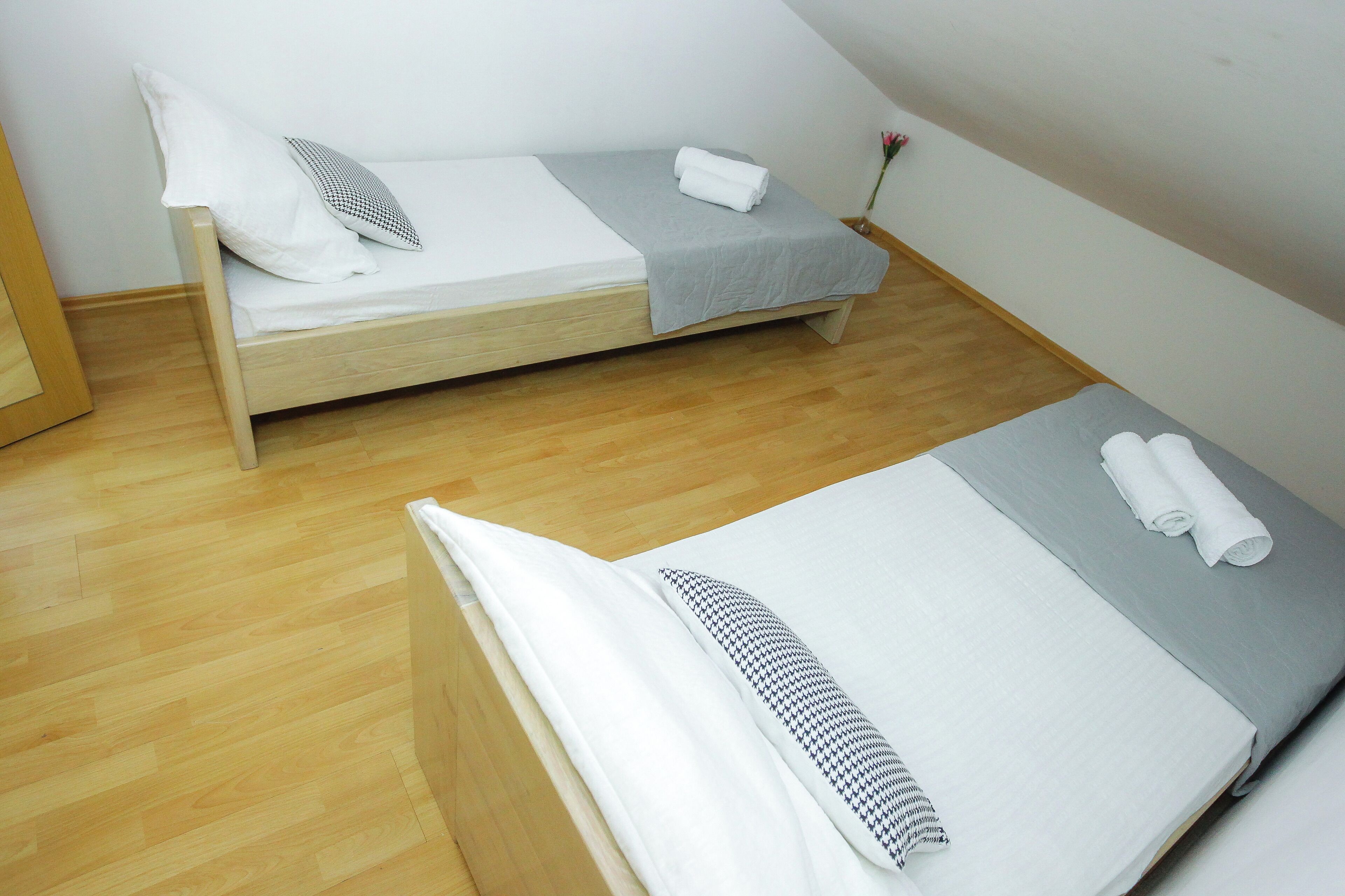 2 Schlafzimmer, kostenloses WLAN, Bettwäsche