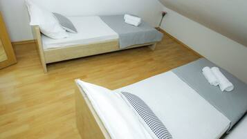 2 Schlafzimmer, kostenloses WLAN, Bettwäsche
