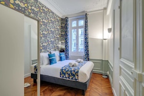 2 Schlafzimmer, BĂŒgeleisen/BĂŒgelbrett, kostenloses WLAN, BettwĂ€sche