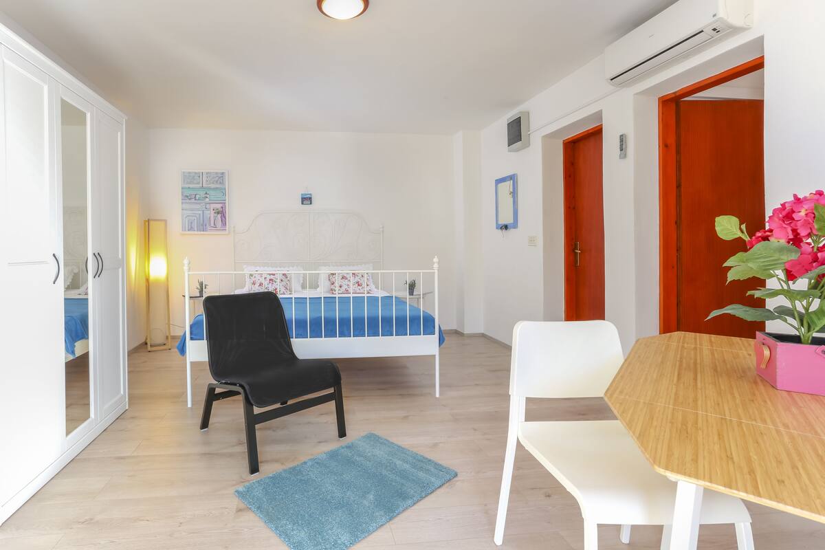 Romantic Apartment, 1 Bedroom, Ground Floor | Living area | LCD TV