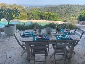 Udendørs spisemuligheder