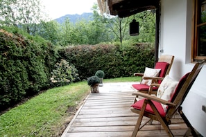 Appartement, 2 chambres, rez-de-chaussée | Terrasse/Patio