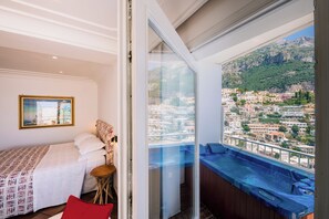 Junior Studio Suite, Sea View | 1 bedroom, Frette Italian sheets, premium bedding, memory foam beds - Villa Anfitrite (Positano)