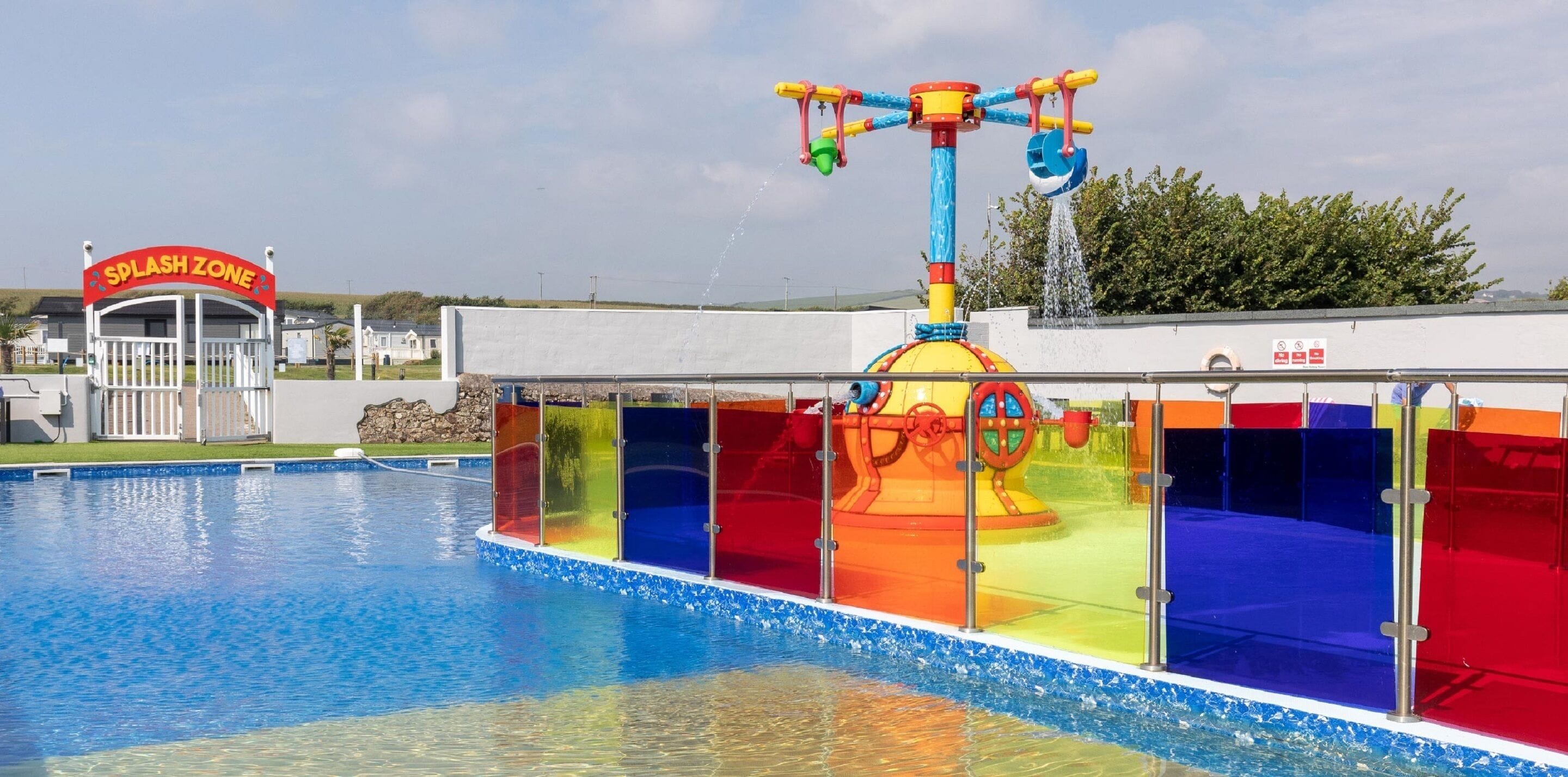 Seasonal outdoor pool