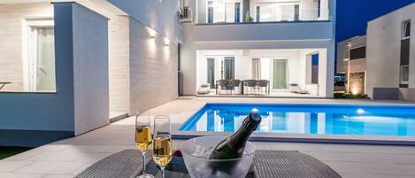 Alberca al aire libre