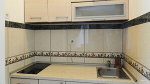 Appartement Économique, vue montagne | Cuisine privée