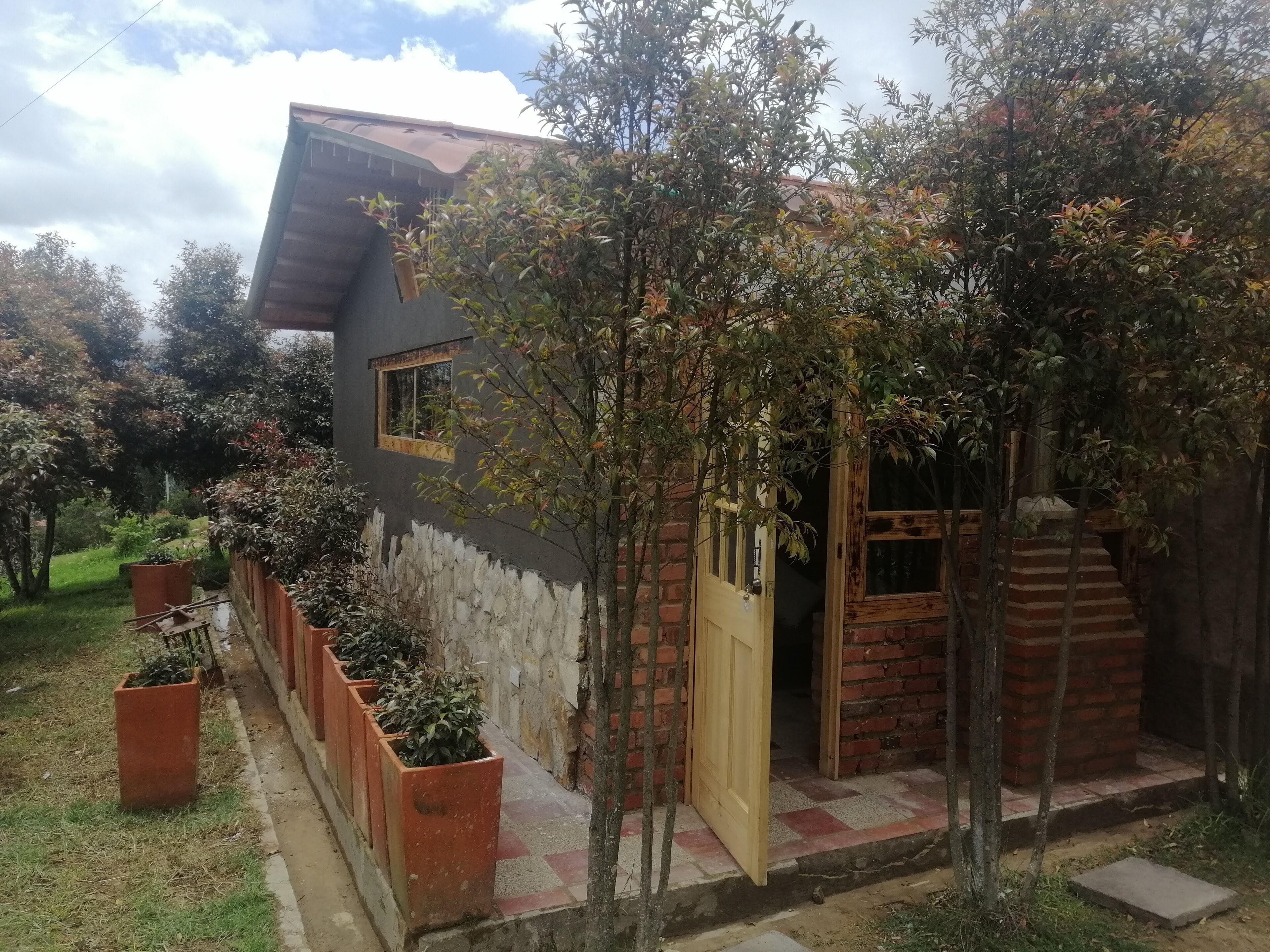 Overnatningsstedets facade