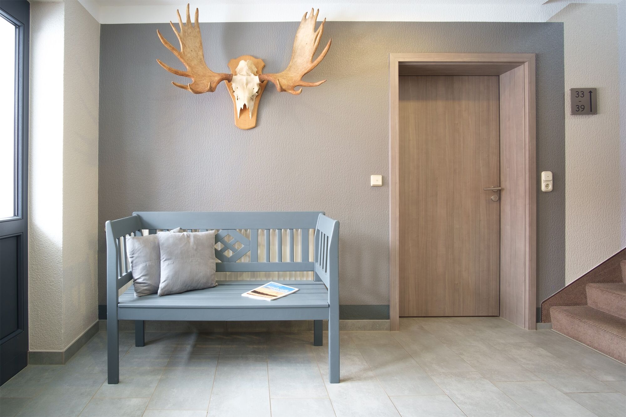 gaestehaus | living area | 60-cm flat-screen tv with premium tv channels, tv