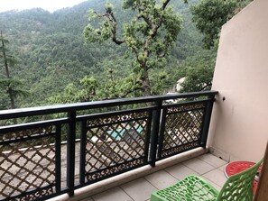 Superior Double Room, 1 Queen Bed, Mountain View | Balcony view