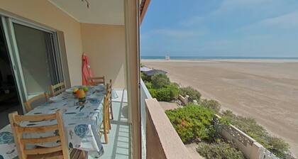 APPT T2 MEZZANINE-SUUNNITTELUJOHTAINEN VIEW-MAGNIFICENT VIEW-GRUISSAN LES AYGUADES