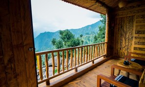 Chambre Double Classique pour 1 personne | Vue depuis le balcon