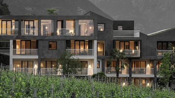 Fassade der Unterkunft