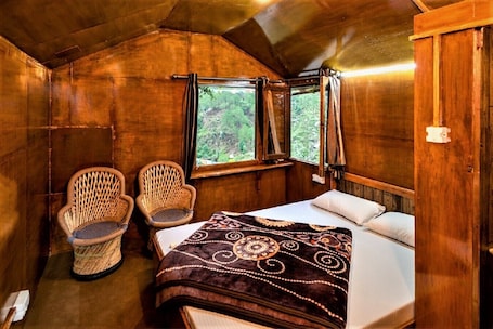 Cottage Room. Triund Camps Riverside Resort