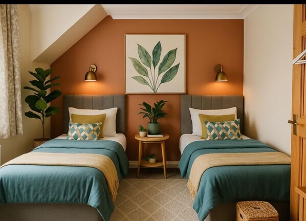 3 bedrooms, iron/ironing board, free WiFi, bed sheets
