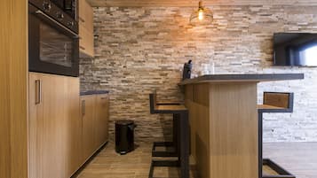 Apartemen, ensuite (Domaine du Jardin Alpin ) | Microwave