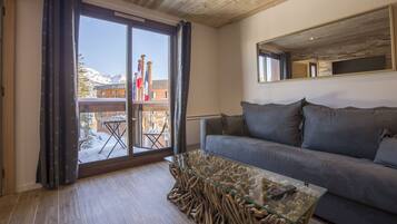 Apartment, mit Bad (Domaine du Jardin Alpin ) | Balkon