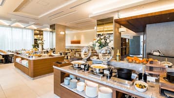 Dagelijks ontbijtbuffet (JPY 2400 per persoon)