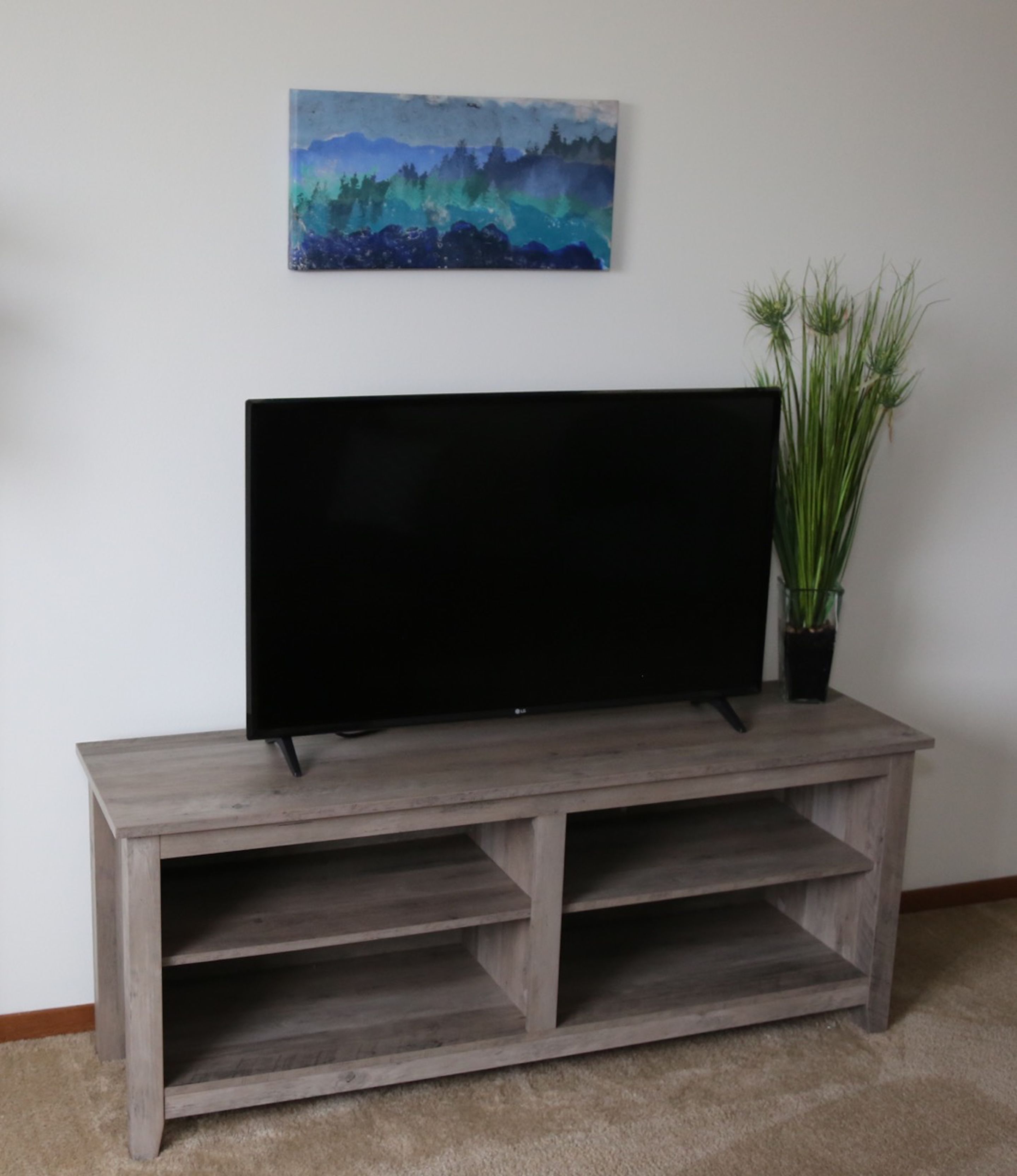 Televisión LCD de 21 pulgadas con canales por cable y televisión 