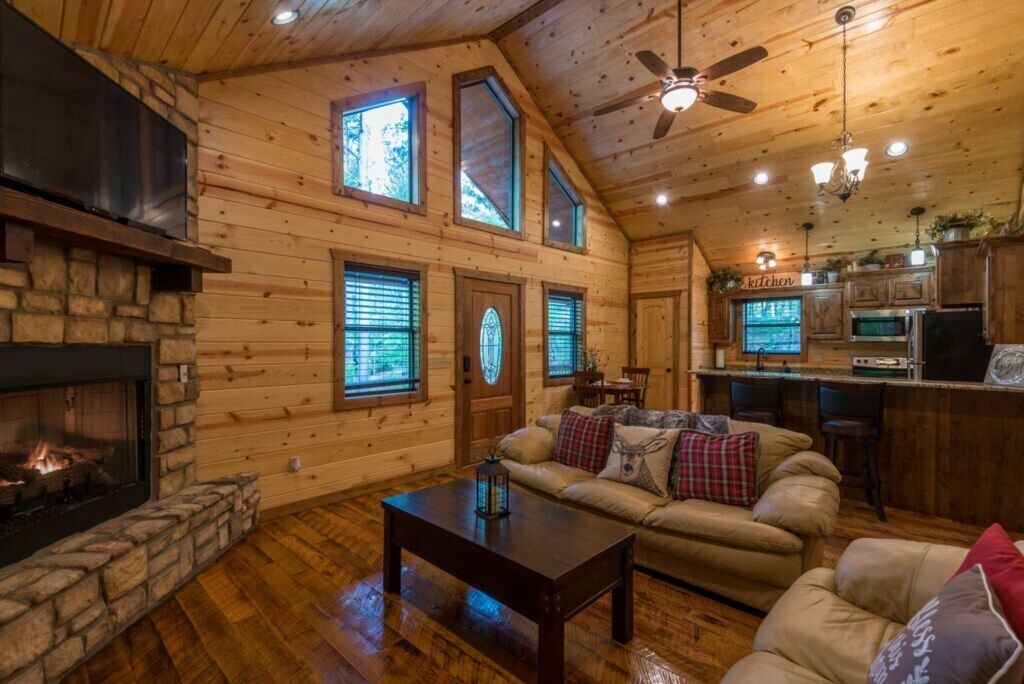 TV connectée, cheminée