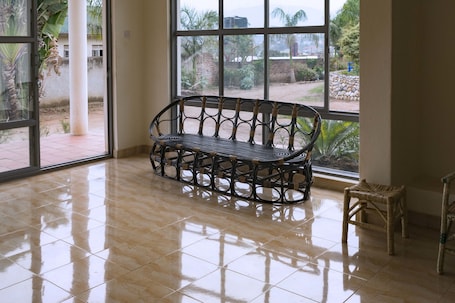 Sala de estar en el lobby