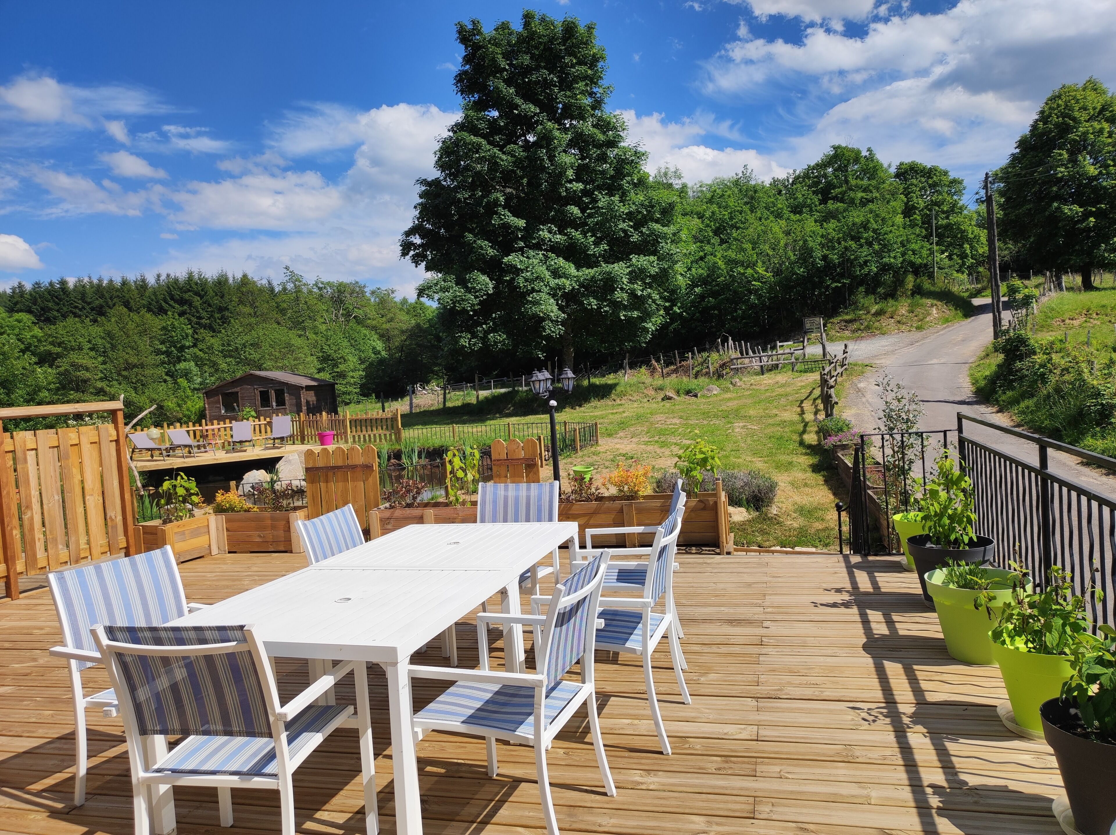 Aire de pique-nique/barbecue