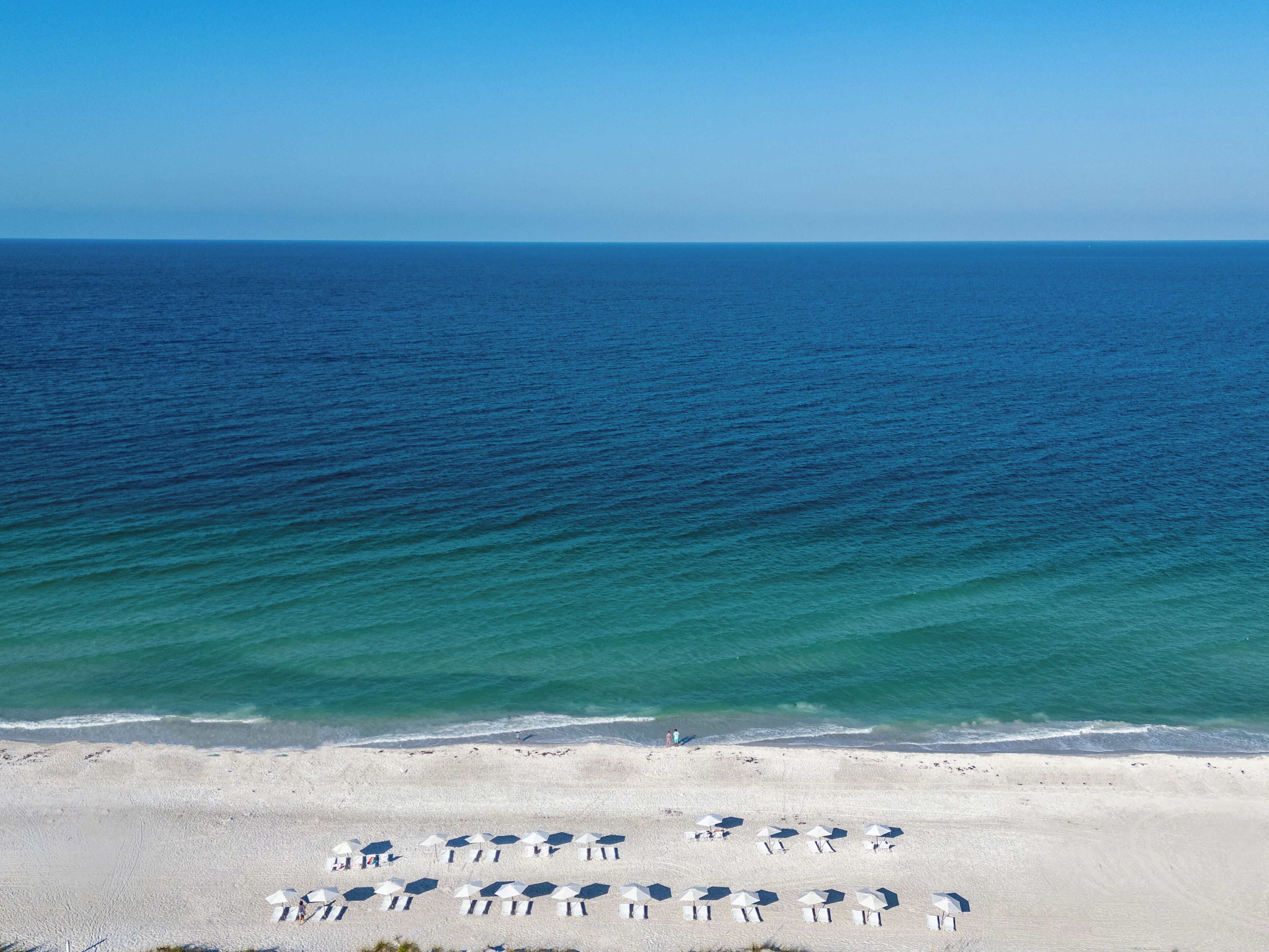 Vista a la playa o el mar