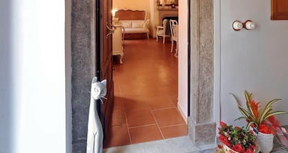 Historisches Haus mit Aussicht in Soriano nel Cimino