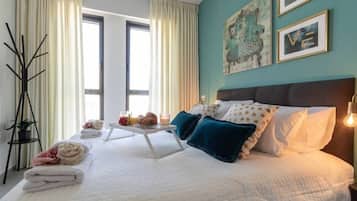 1 bedroom, iron/ironing board, travel crib, WiFi