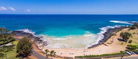 Beach nearby
