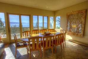 House, Multiple Beds, Hot Tub, Mountain View | Private kitchen | Fridge, microwave, stovetop, dishwasher - Azure Chateau (Incline Village)