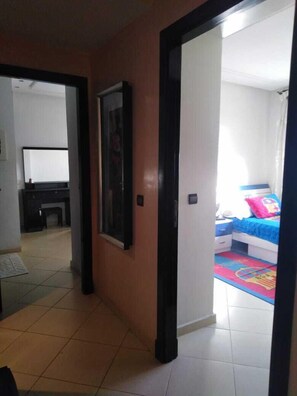 City Apartment, Non Smoking, City View | Living area