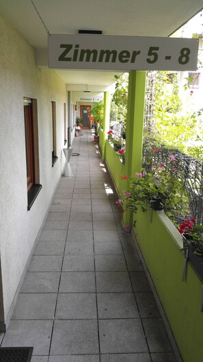 Superior Single Room, 1 Single Bed, Non Smoking, Refrigerator & Microwave | View from room - Gästezimmer Burgplatz (Sinsheim)