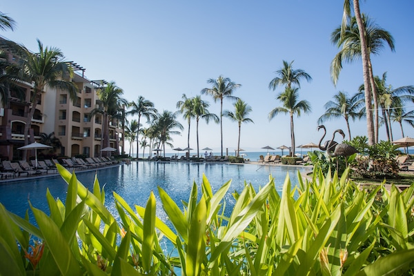 Outside view of resort.